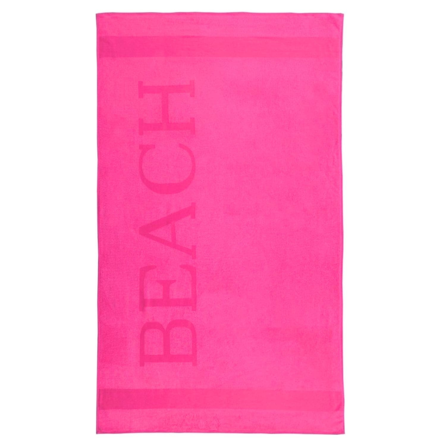 Droomtextiel Beach Strandlaken - 100x200 cm - Fuchsia