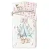 Droomtextiel Kinderdekbedovertrek Boho Wigwam 140x200/220cm - 100% Zacht Katoen