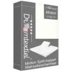 Droomtextiel Molton Stretch Splittopper Hoeslaken  - 160 x 210 cm