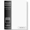 Sleeps Lakens Katoen Wit - 1 Persoons 150 x 260 cm - 100% Katoen - Hoogwaardig Hotelkwaliteit - Heerlijk Zacht