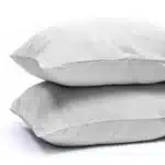 Sleeps Zachte Teddy Kussenslopen Grijs 60x70 cm - 2 Stuks - Teddy zacht