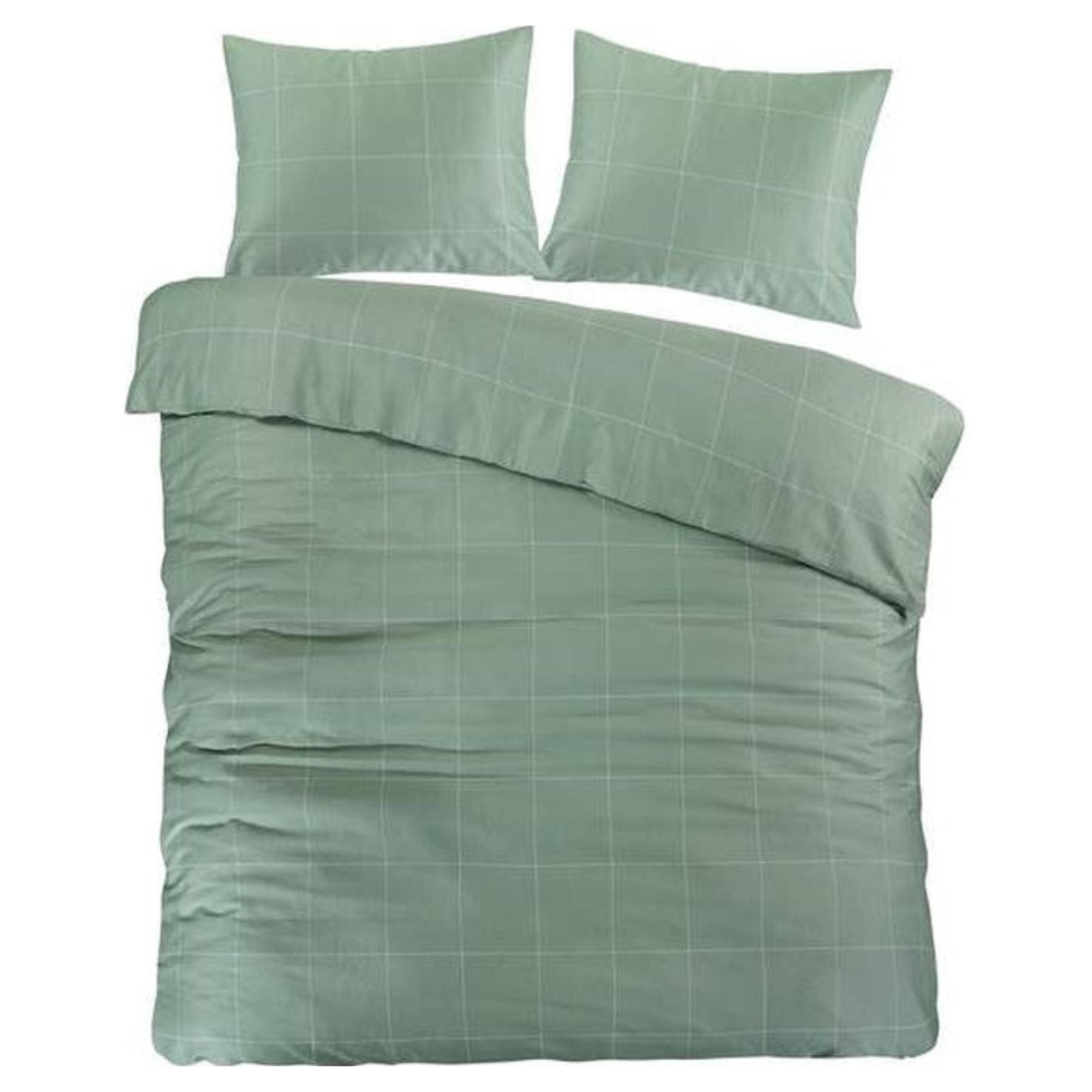 Papillon Cadiz Dekbedovertrek - Tweepersoons - 200x200/220 cm - Green
