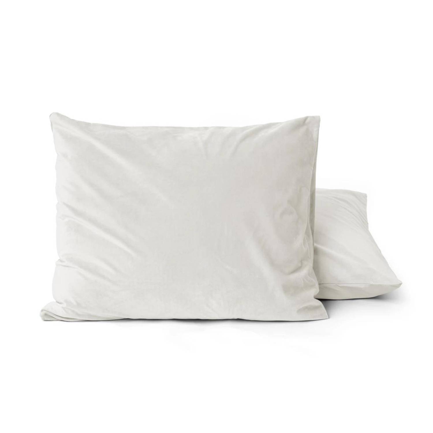 Sleeptime Velvet kussenslopen - Set van 2 Stuks - Crème