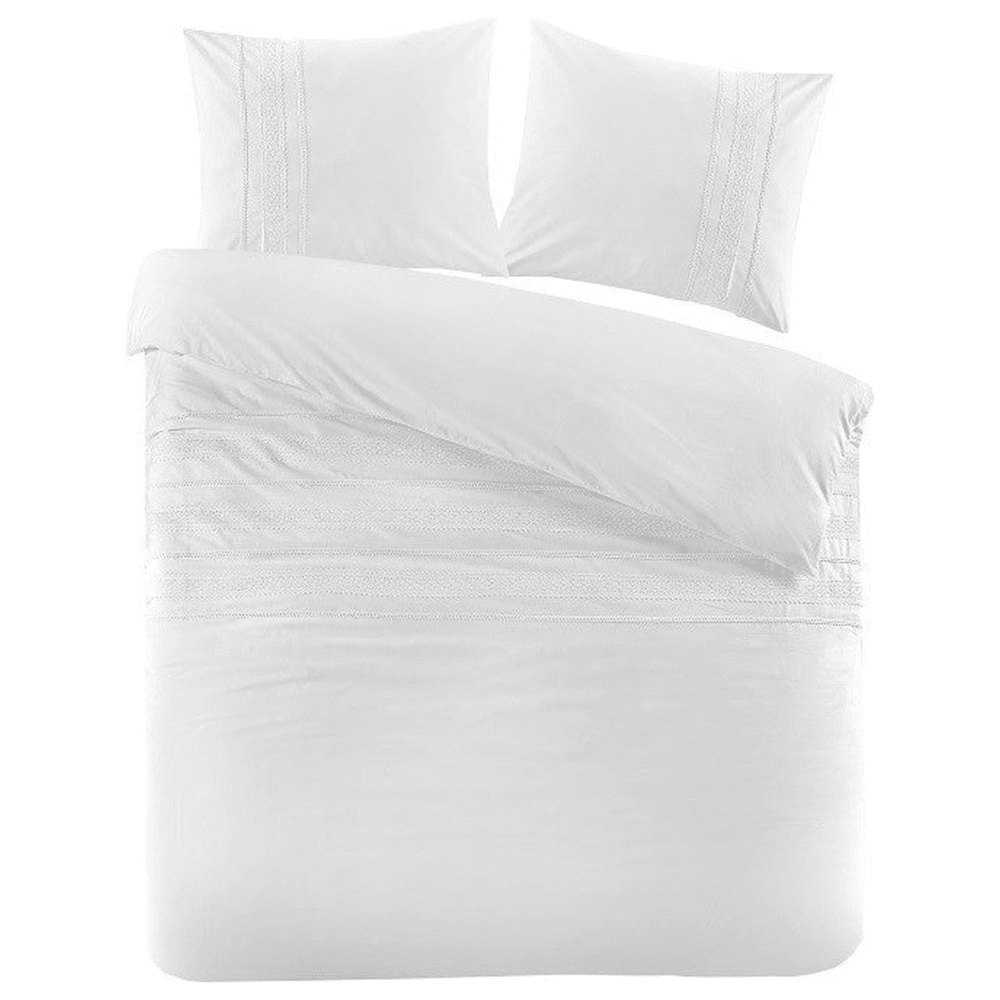 Papillon Dekbedovertrek Madrid Wit - 240-200/220 cm
