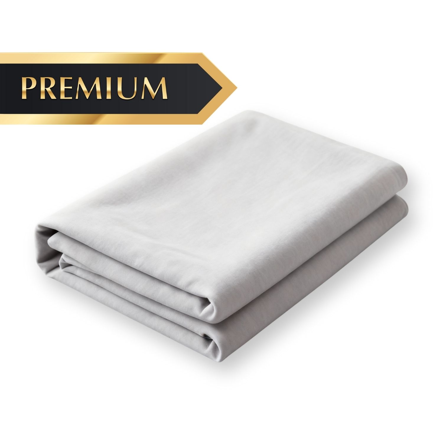 Droomtextiel Laken Flanel Premium Grijs - Tweepersoons 200x260 cm - Super Zacht - Dikke Kwaliteit