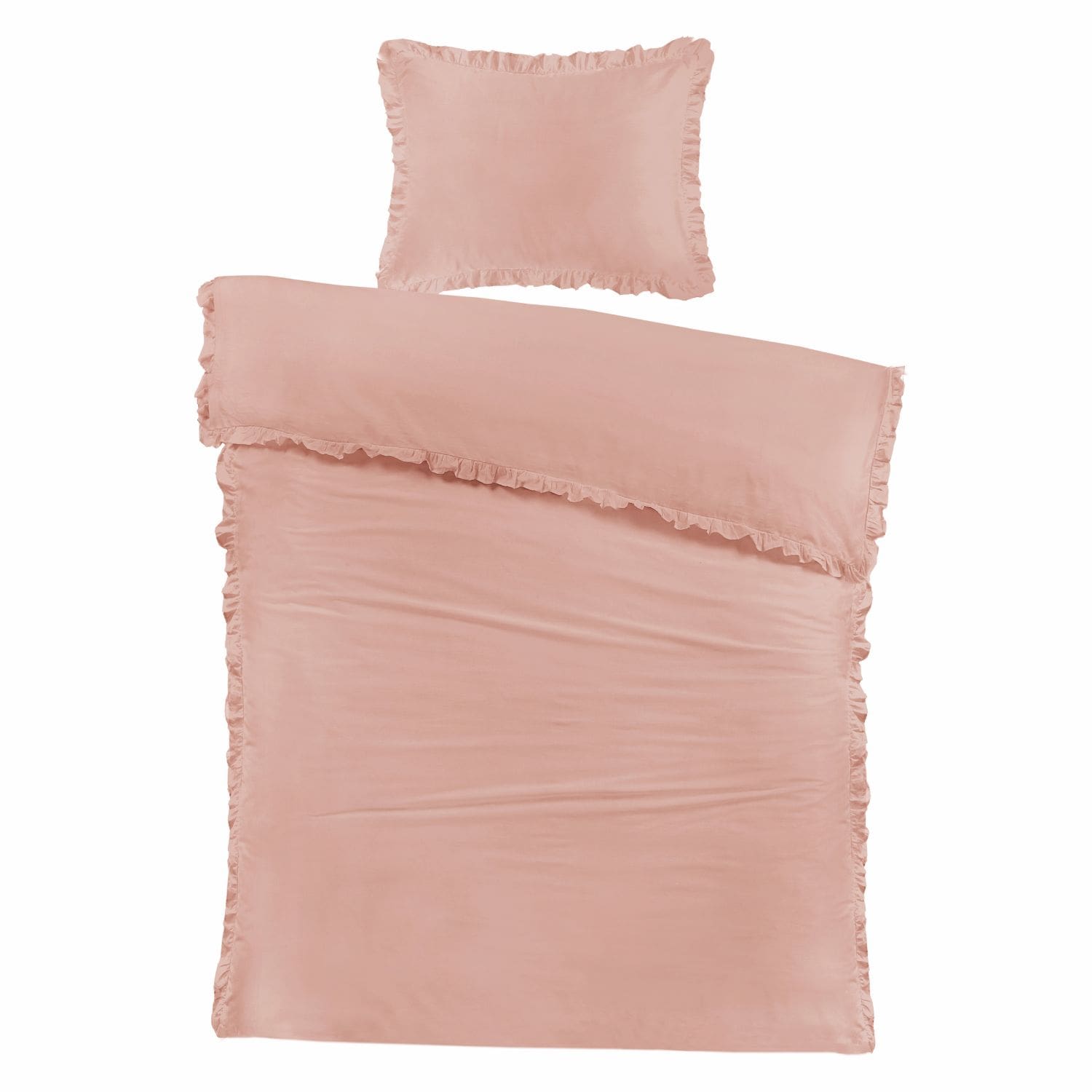 Papillon Fleur Dekbedovertrek - 140x200/220 cm - Roze