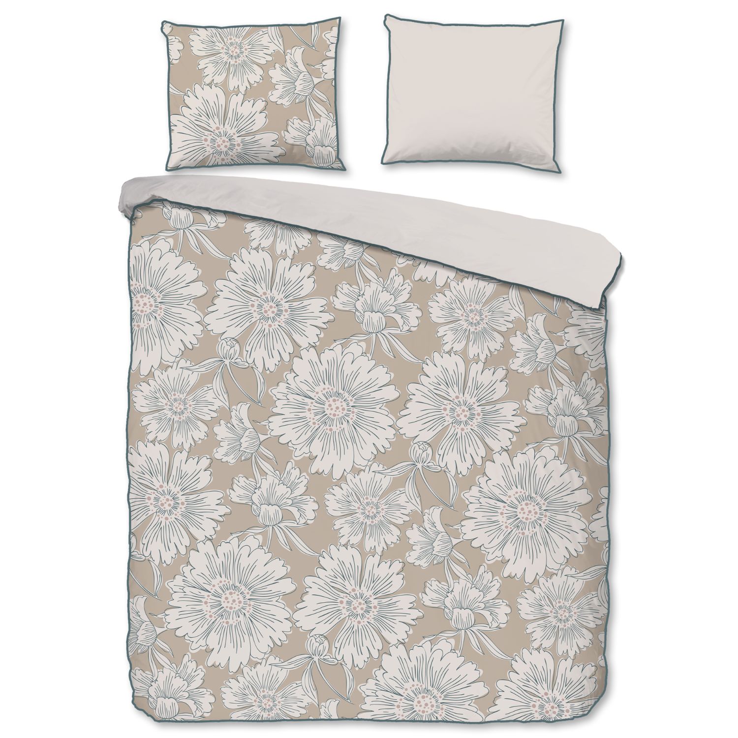 Descanso Ancona Dekbedovertrek - 240x200/220 cm