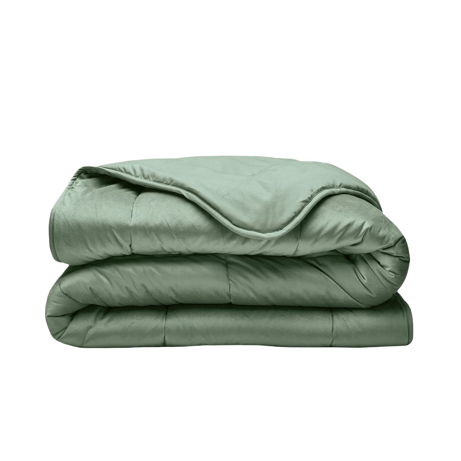 Sleeptime All-In One Lazy Velvet Dekbed Groen - 200x200 cm