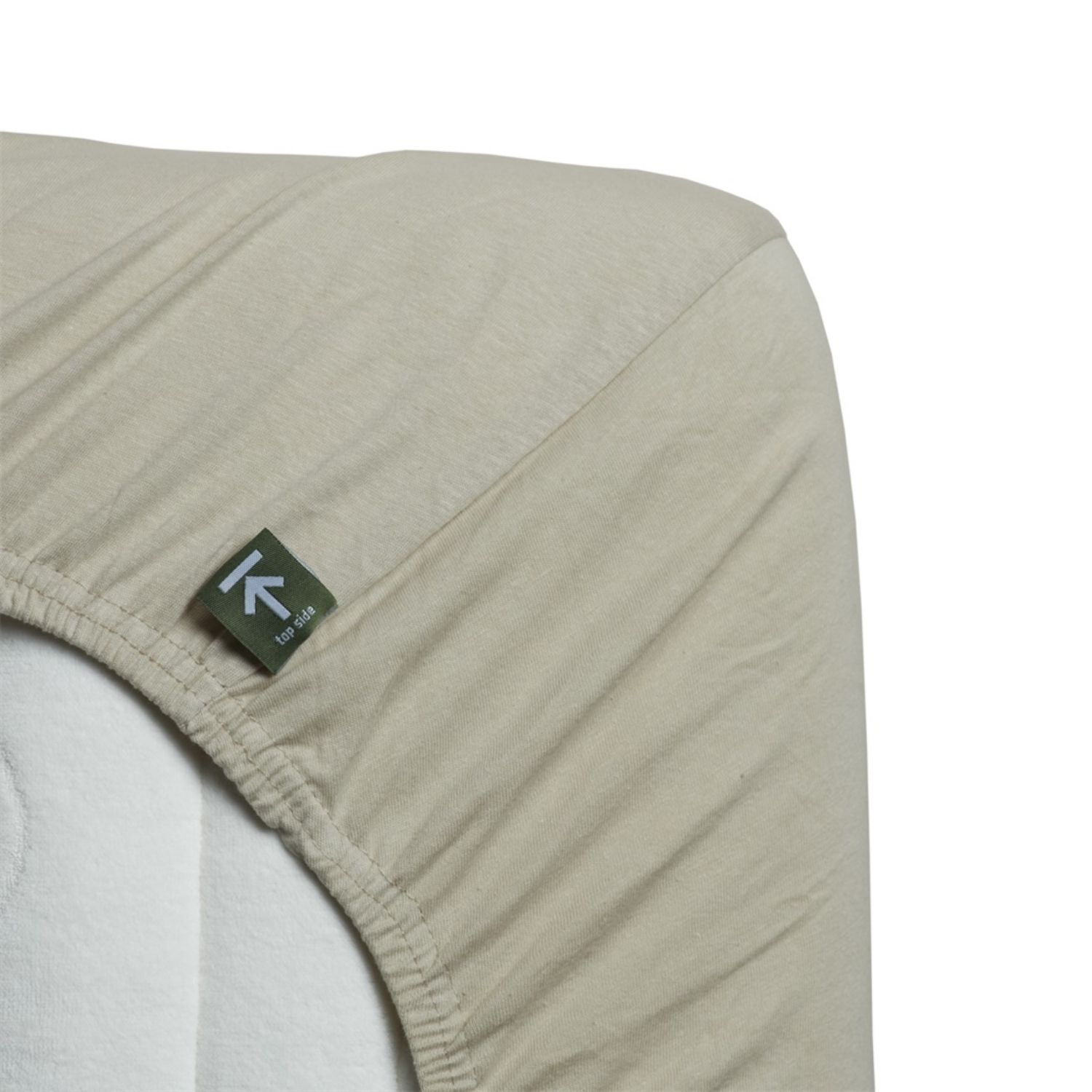 Beddinghouse Jersey Hoeslaken Zand - 180 x 200/220 cm