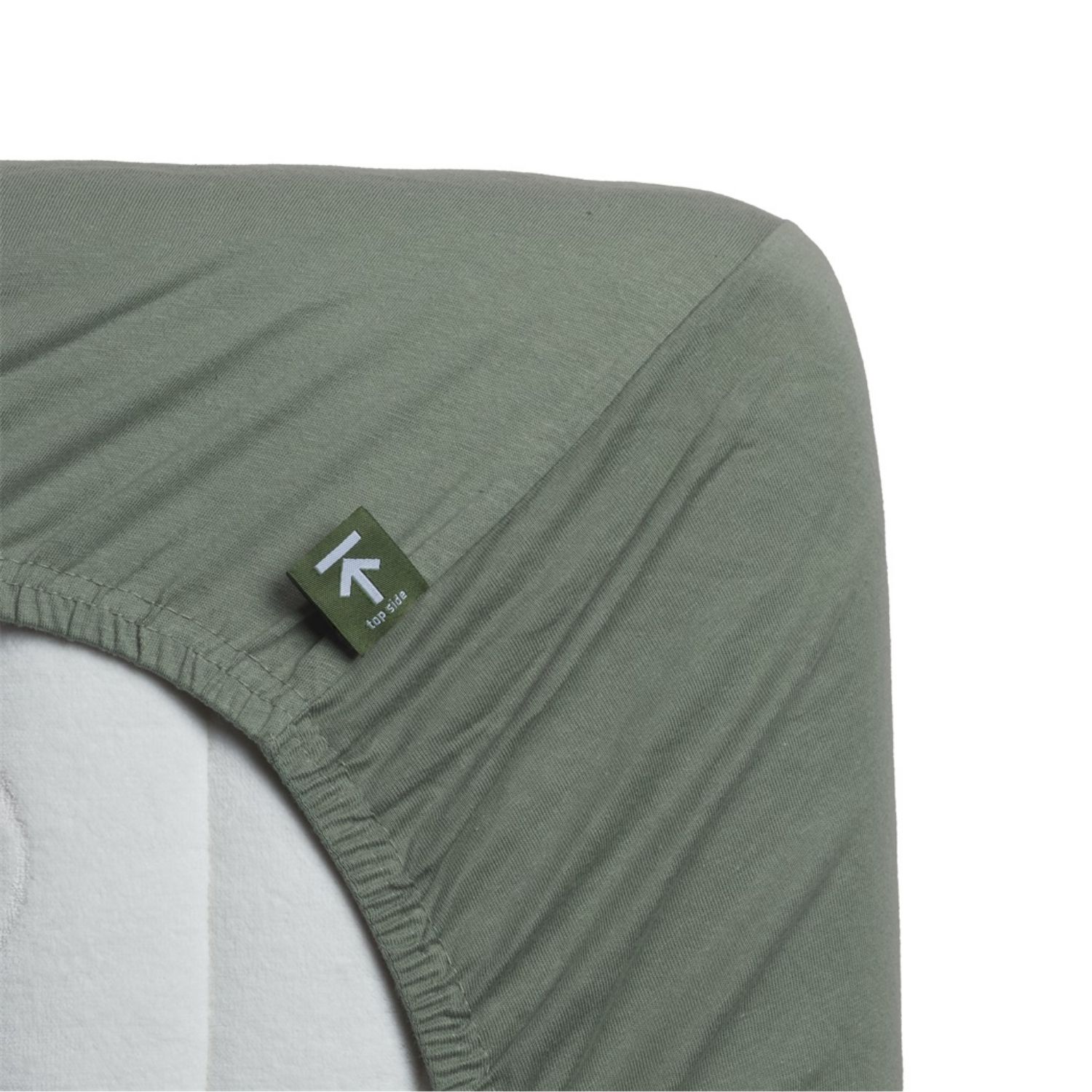 Beddinghouse Jersey Hoeslaken Groen - 180 x 200/220 cm