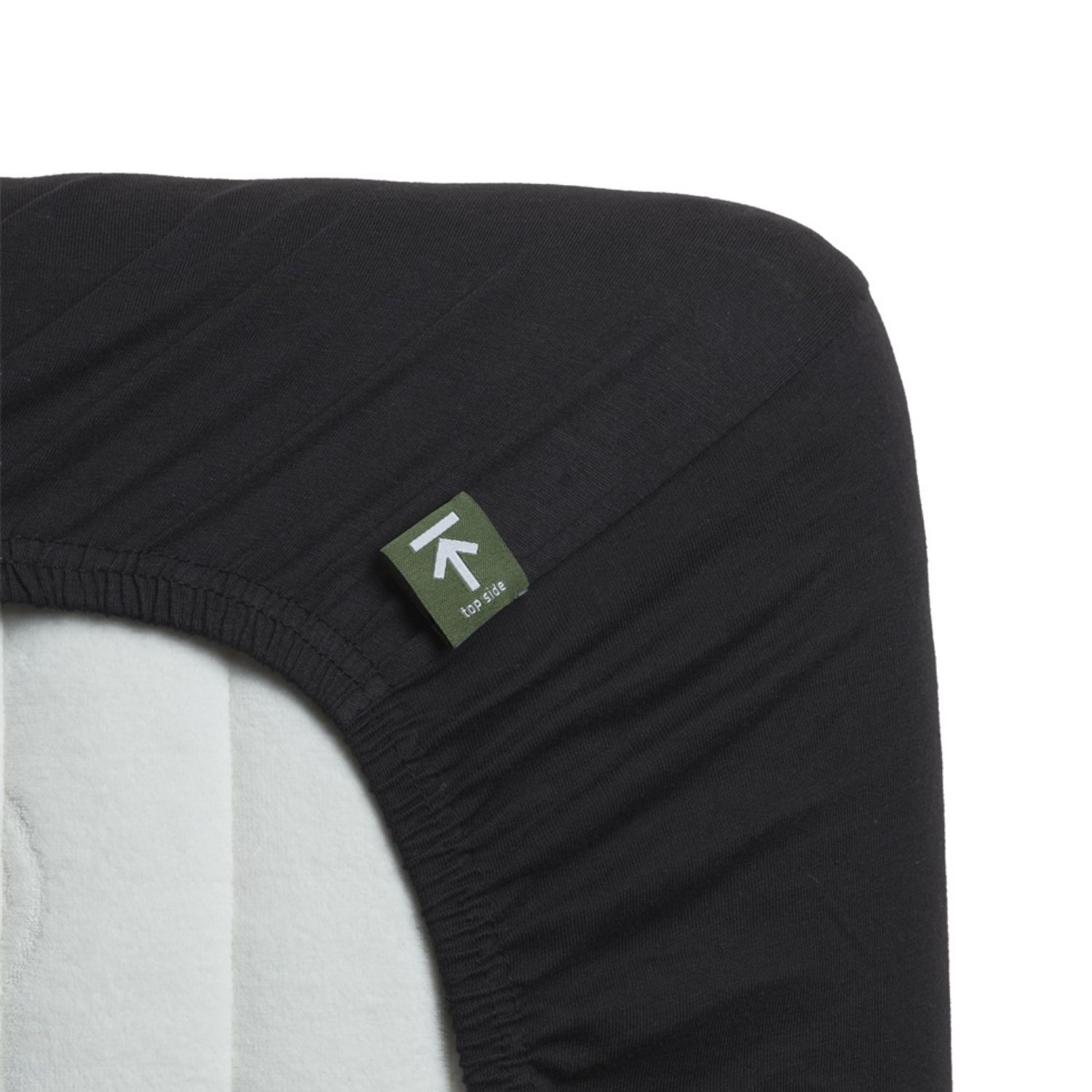 Beddinghouse Jersey Hoeslaken Zwart - 180 x 200/220 cm