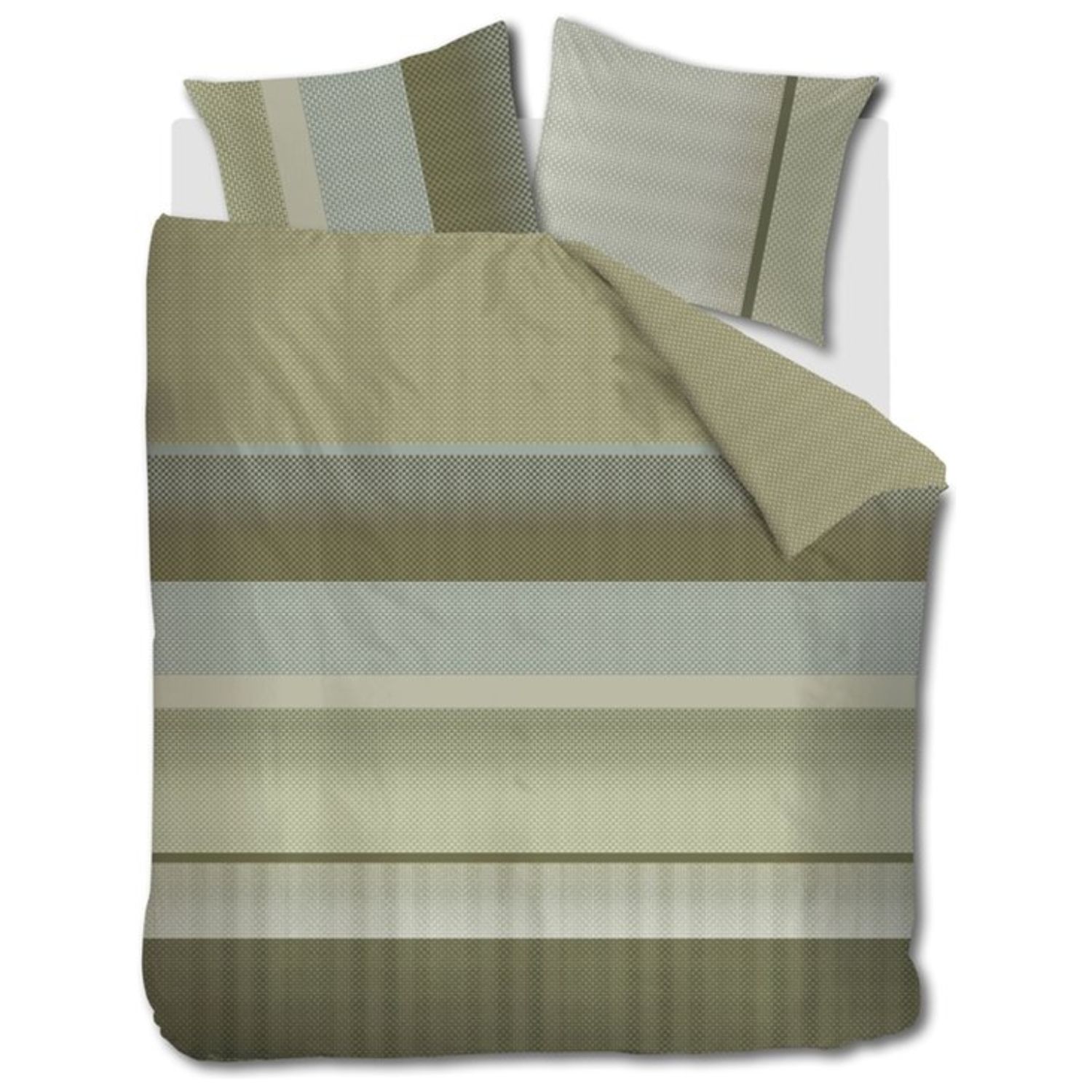 Beddinghouse Marthe Dekbedovertrek Groen -240x200/220 cm