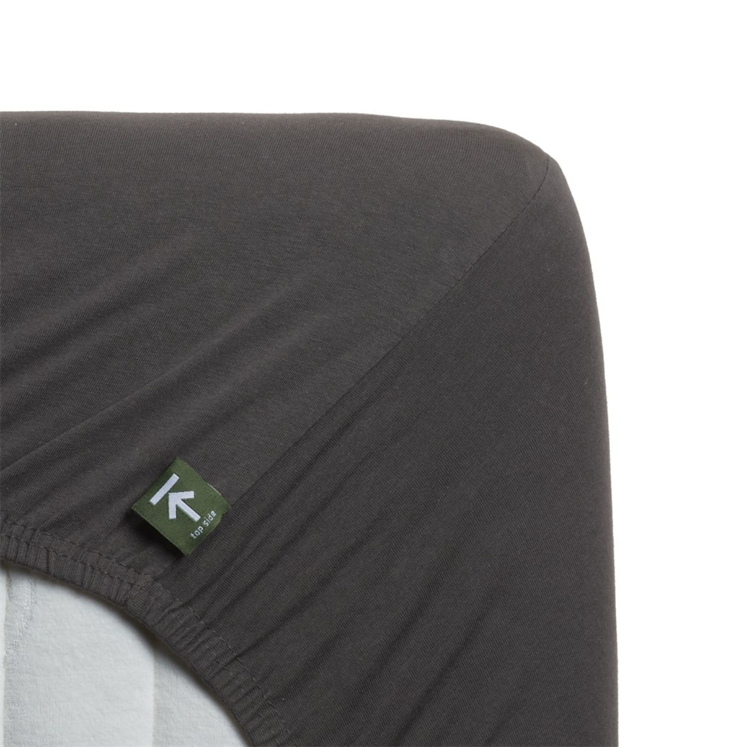 Beddinghouse Jersey Hoeslaken Antraciet - 200 x 200/220 cm