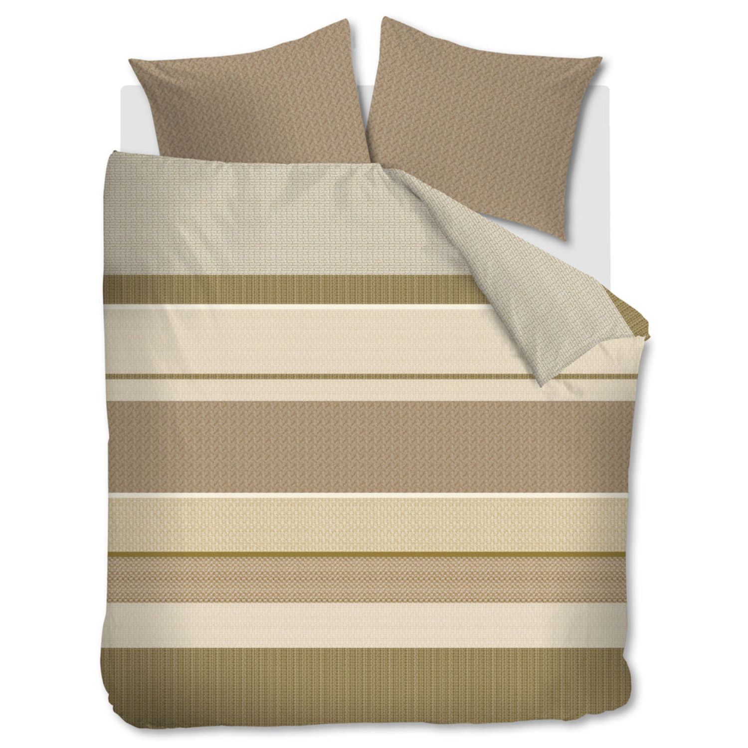 Beddinghouse Hilde Dekbedovertrek 260x200/220 cm - Naturel