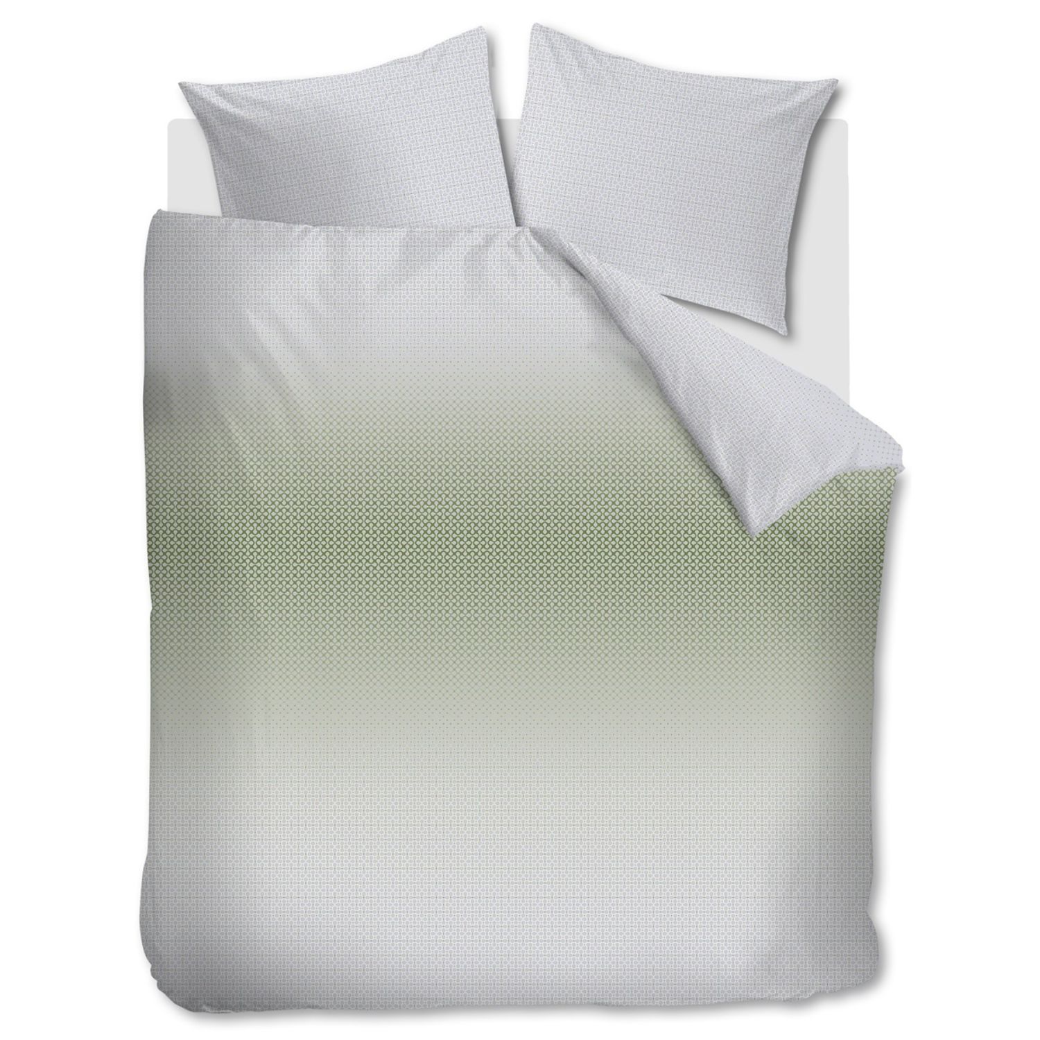 Beddinghouse Nadine Dekbedovertrek 260 x 200/220 cm - Groen