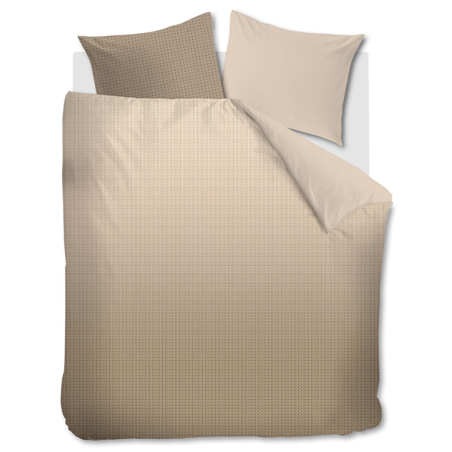 Beddinghouse Shiva Dekbedovertrek 260 x 200/220 cm - Zand